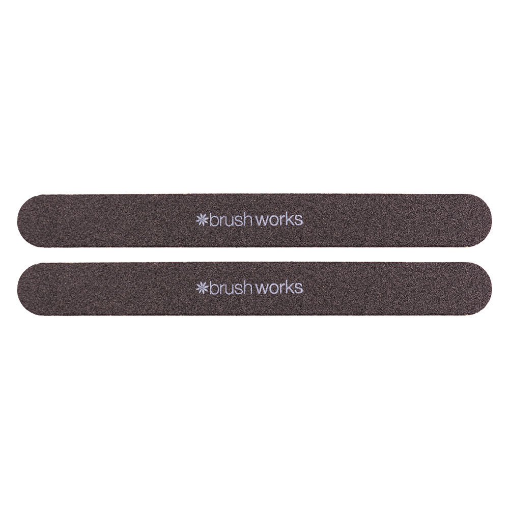 Brushworks Professional Nail Files - 2 Pack