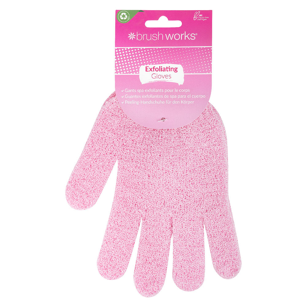 Brushworks Exfoliating Gloves