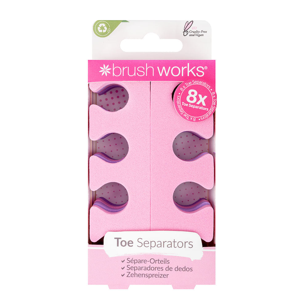 Brushworks Toe Separators – 4 Pairs