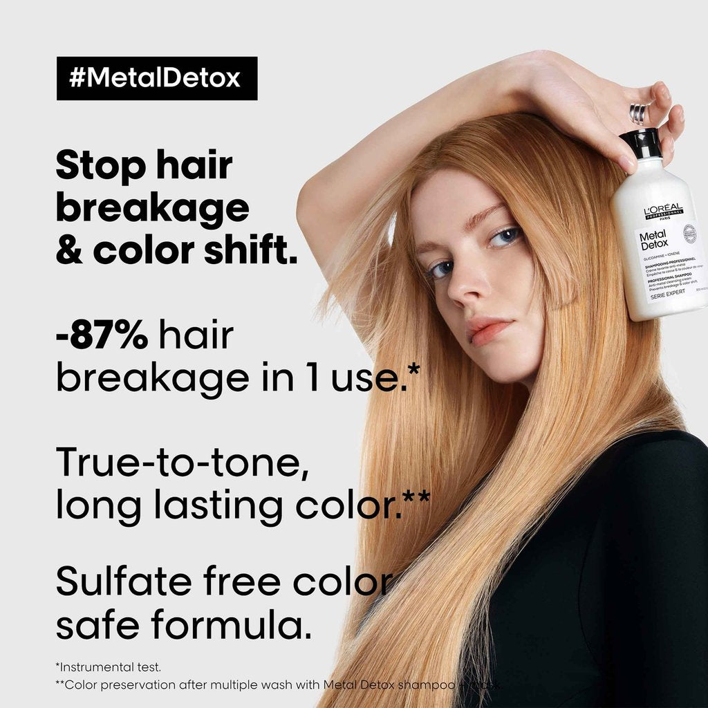 Loreal Metal Detox Shampoo 300 ml