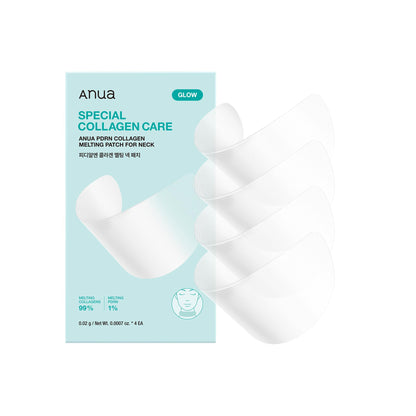 Anua PDRN Collagen Melting Patch For Neck 4 pcs