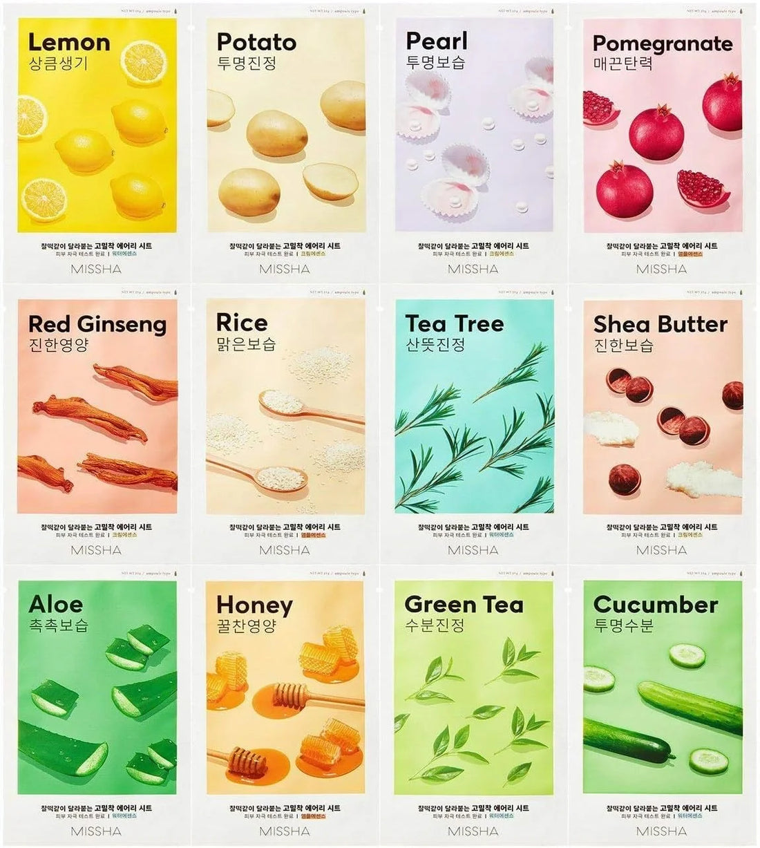Missha Sheet Mask 5 pcs