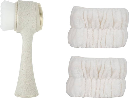 So Eco Facial Cleansing Brush and Wrist Wash Band Set