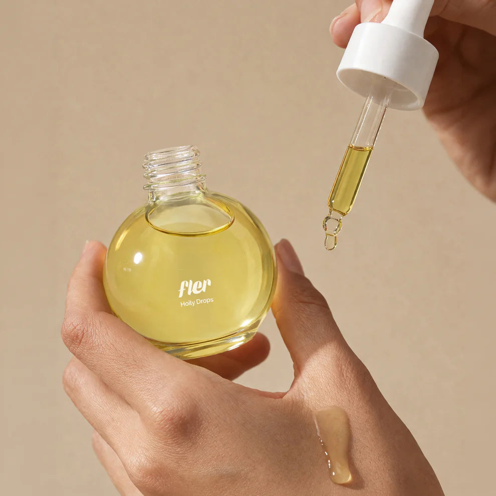 Fler Hoily Drops 75ml + Exfoliating Glove