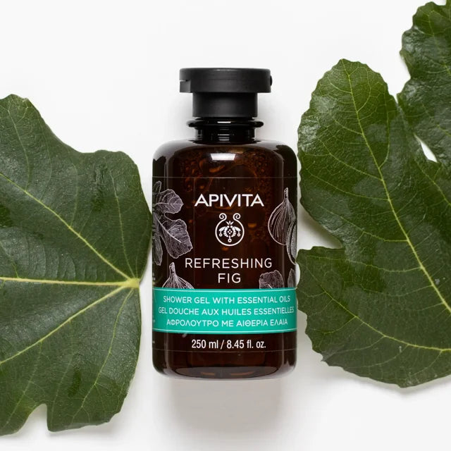 Apivita Refreshing Fig Shower Gel With Essential Oils 250 ml