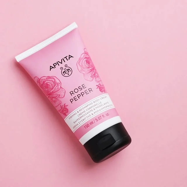 Apivita Rose Pepper Firming and Reshaping Body Cream 150 ml