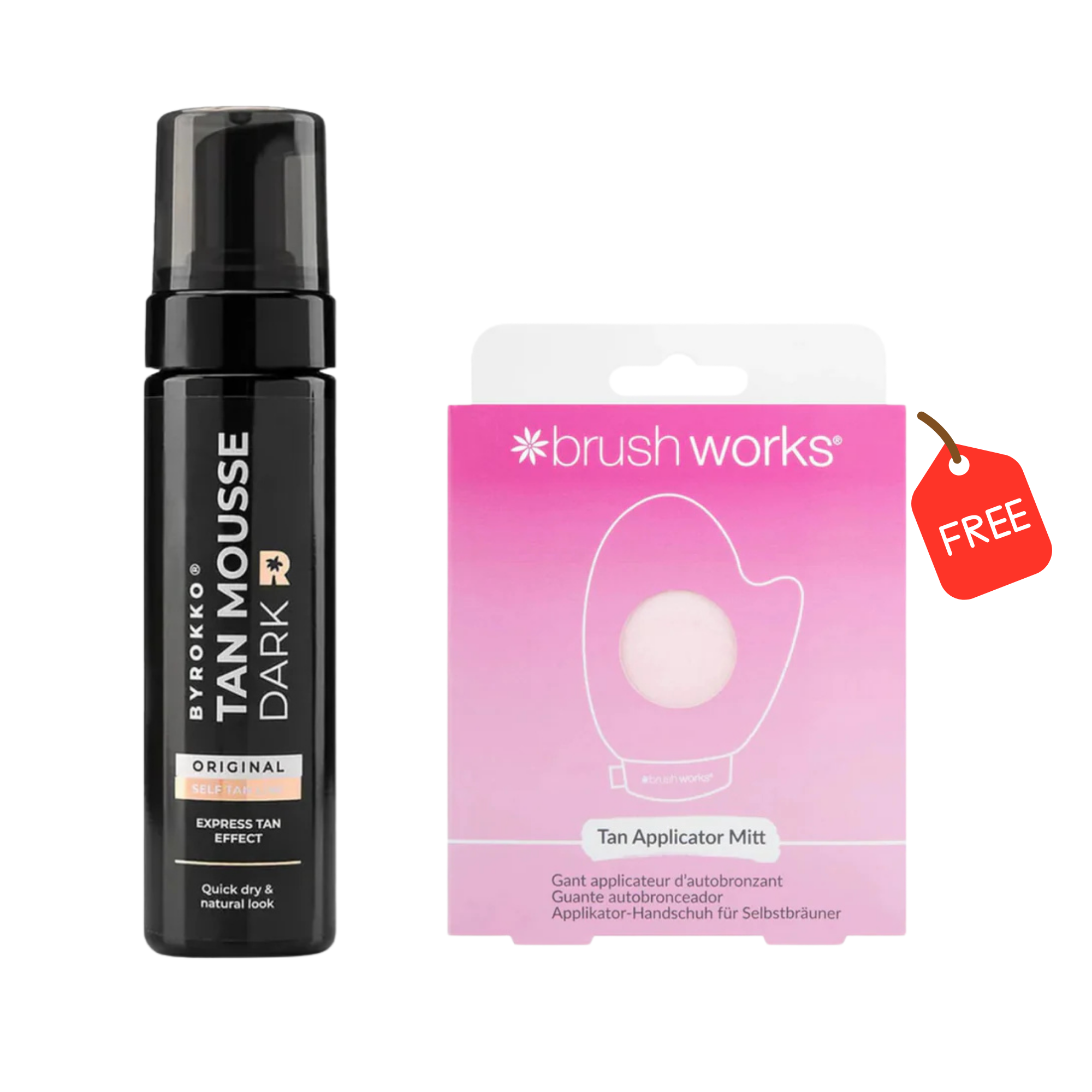 1+1 FALAS Byrokko Mousse Set 200ml – Shkumë + Dorezë