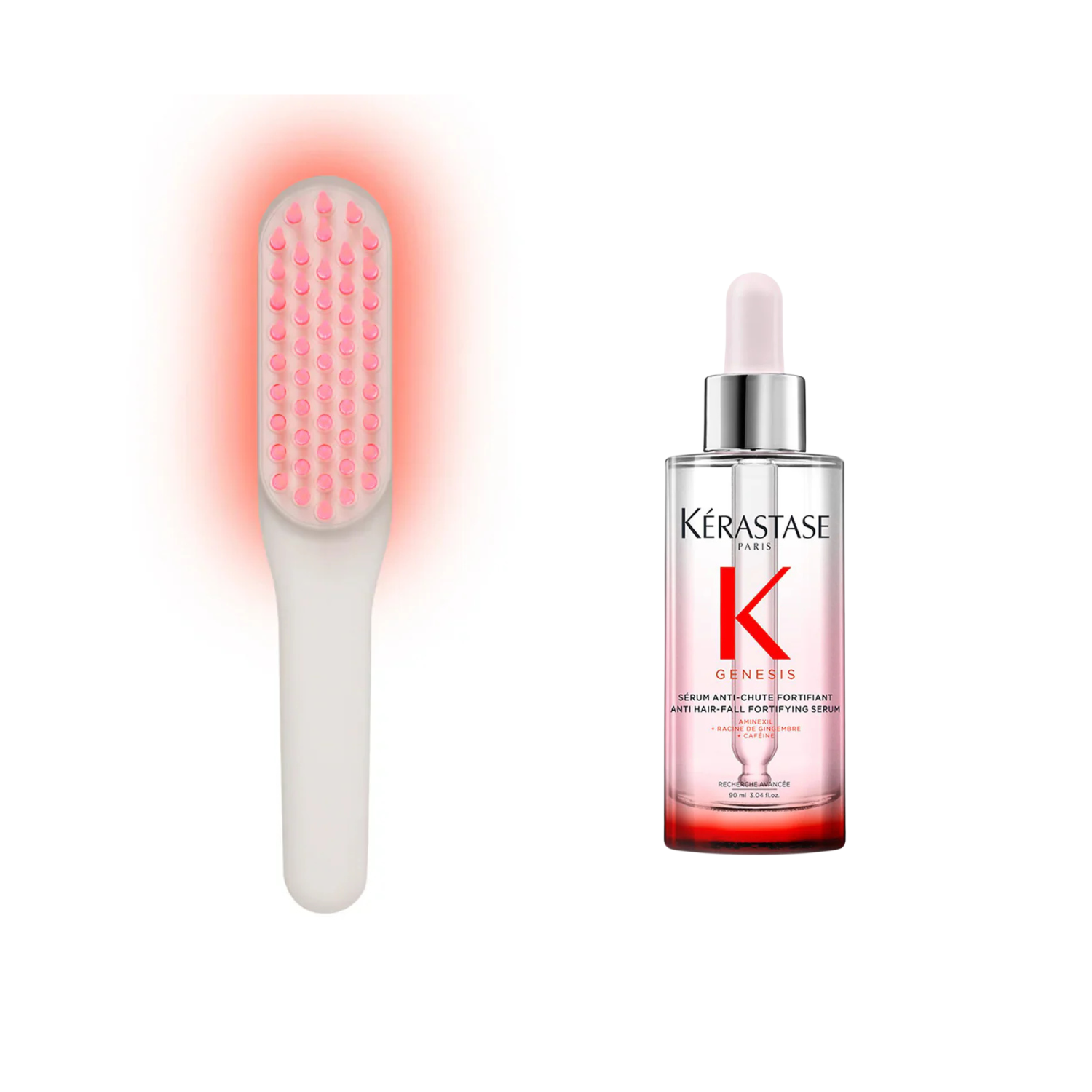 Kérastase Genesis Serum + Stylpro Root Renew Red Light Hairbrush