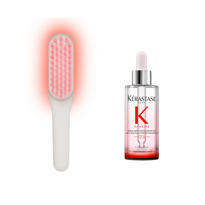 Kérastase Genesis Serum + Stylpro Root Renew Red Light Hairbrush