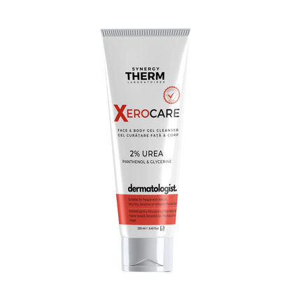 Synergy Therm Xerocare Gentle Face  Cleanser With 2% Urea, Panthenol &amp; Glycerin – 250ml