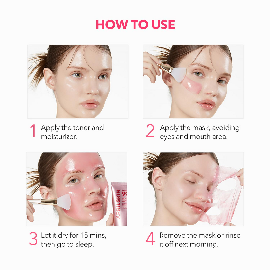 Aprilskin TXA Niacinamide 99 Night Wrapping Mask 80ml