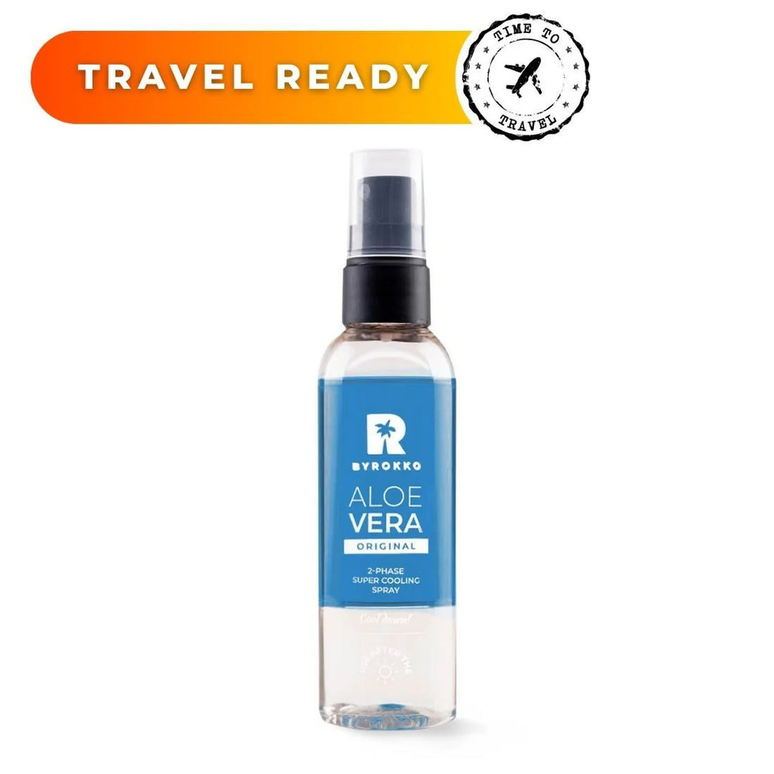 Byrokko Aloe Vera Two-Phase Super Cooling Spray 100ml