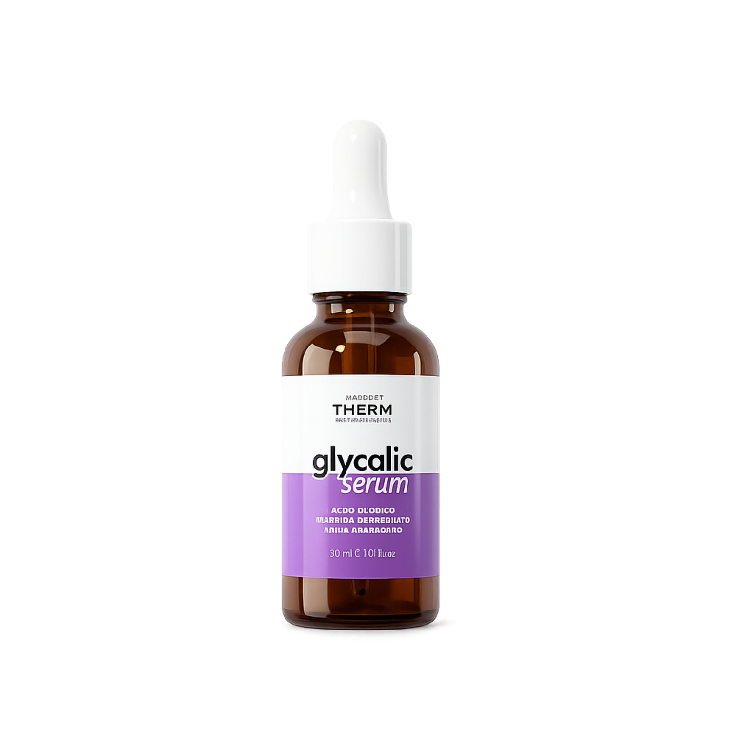 Synergy Therm Glycolic Acid Facial Serum with Ceramides – Gentle Exfoliation &amp; Hydration 30ml