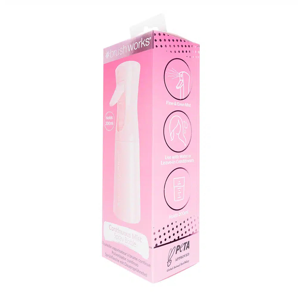 Brushworks Continuous Mist Spray Bottle 200ml