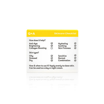 Q+A Ceramide Barrier Defence Face Cream 50g