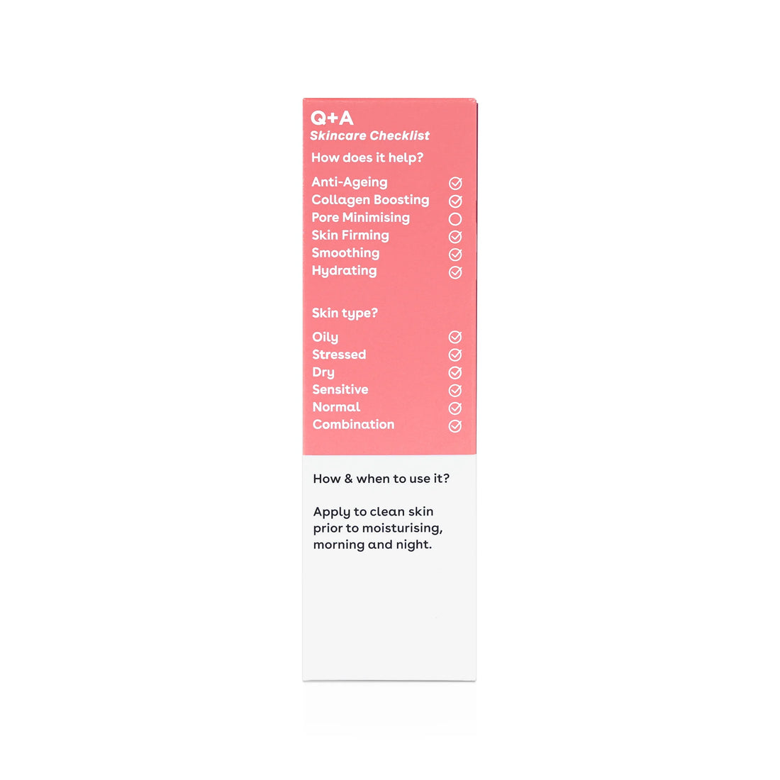 Q+A Collagen Facial Serum 30ml