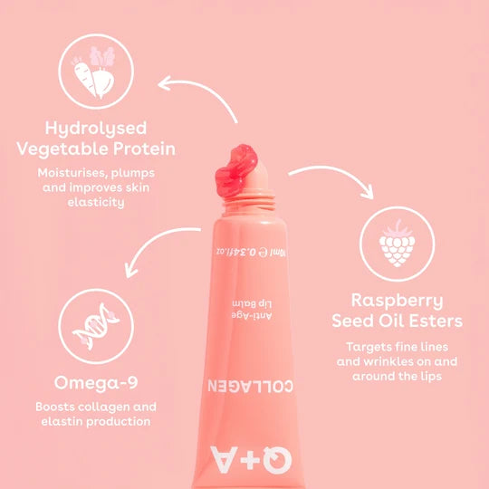 Q+A Collagen Anti-Age Lip Balm 10ml