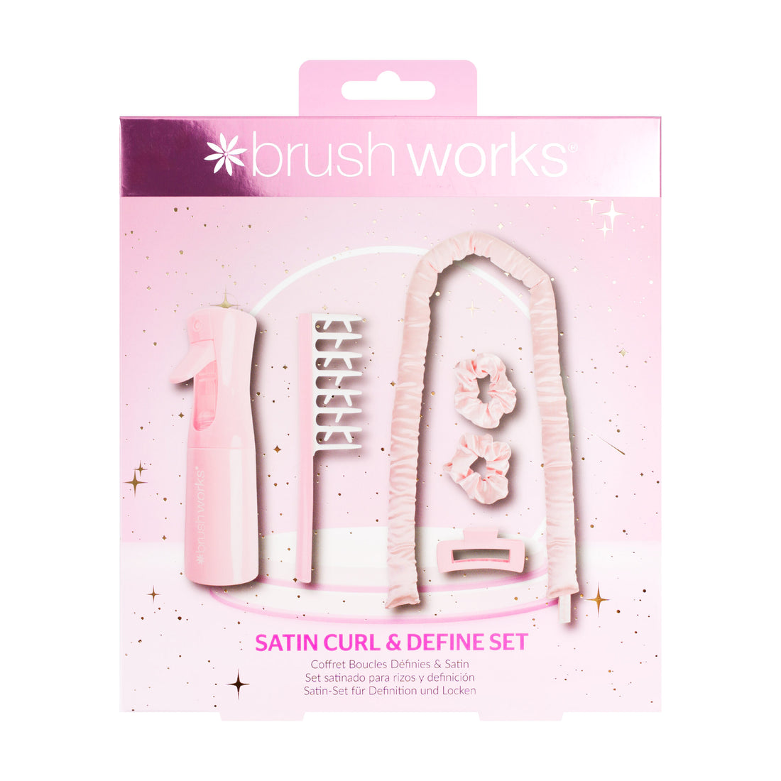 Brushworks Satin Define &amp; Curl Set