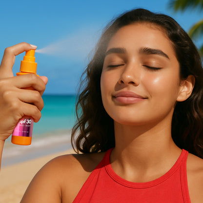 Synergy Therm Daily Sunscreen Spray SPF 30 Invisible Finish 200ml