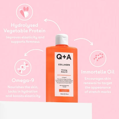 Q+A Collagen Body Oil 150ml