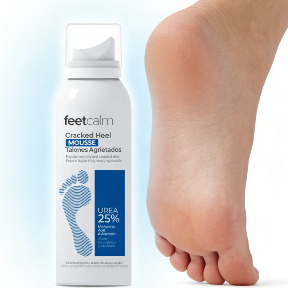 1+1 FALAS Feetcalm Cracked Heel Mousse 25% Urea 125ml