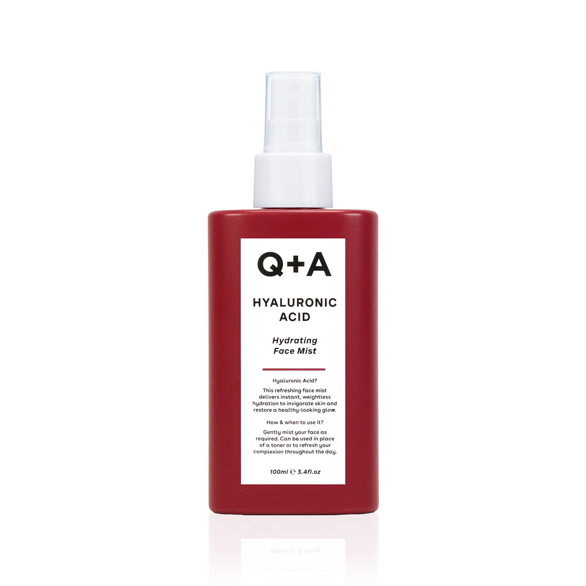 Q+A Hyaluronic Acid Hydrating Face Mist 100ml
