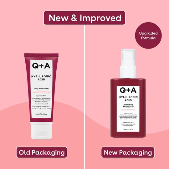 Q+A Hyaluronic Acid Hydrating Moisturiser 75ml