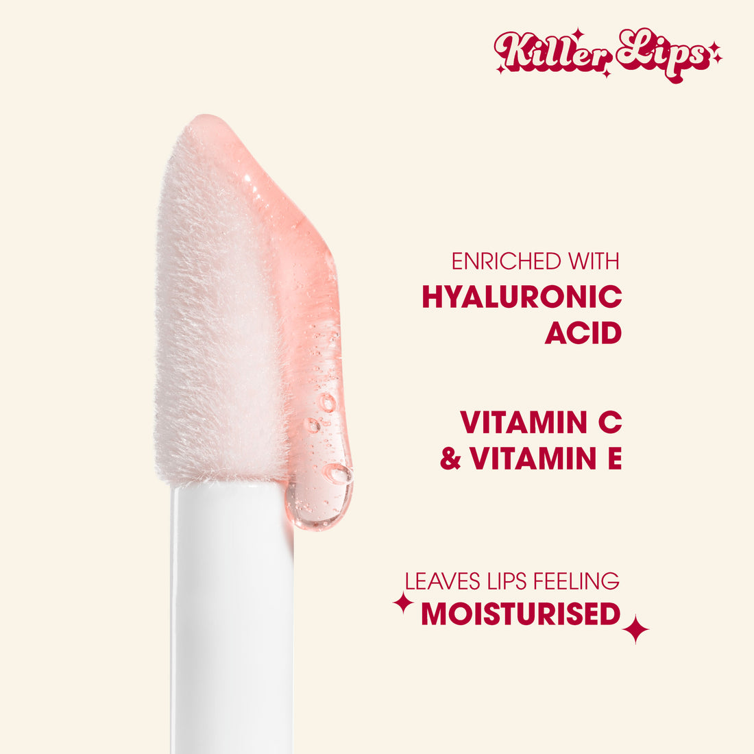 Killer Lips Super Juicy Lip Oil Vanilla 3.8ml