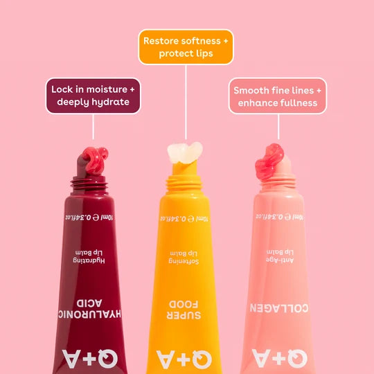 Q+A Hyaluronic Acid Hydrating Lip Balm 10ml