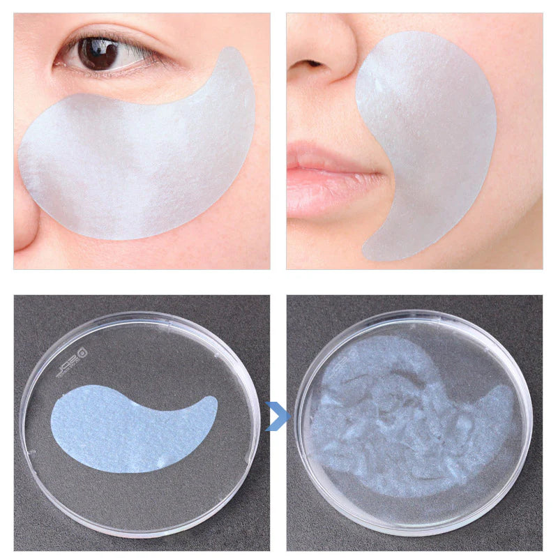 Stylpro EMS &amp; RED Led Under Eye + MediFlower Hyaluronic Acid Collagen Eye Patches