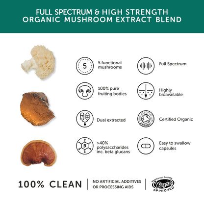 Together Health Mushroom 5 60 capsules