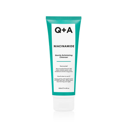 Q+A Niacinamide Gentle Exfoliating Cleanser 125 ml