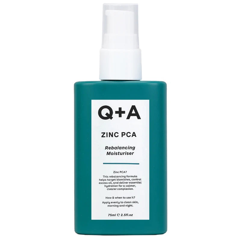 Q+A Zinc PCA Rebalancing Moisturiser 75ml