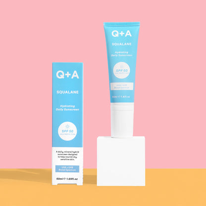Q+A Squalane SPF 50 Hydrating Daily Sunscreen 50ml