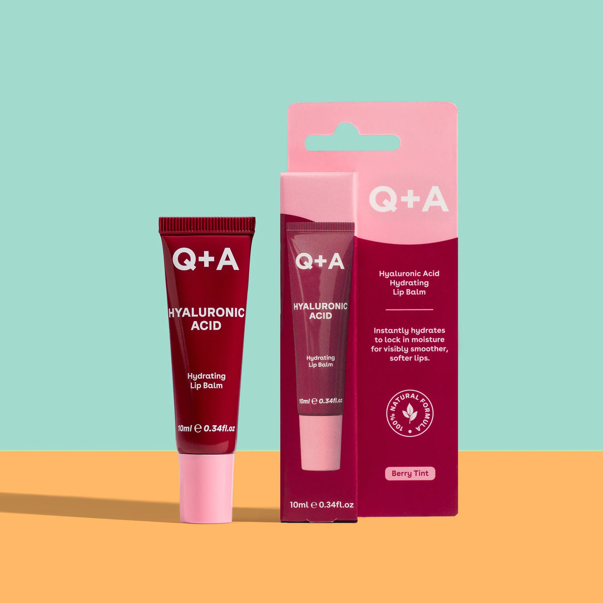 Q+A Hyaluronic Acid Hydrating Lip Balm 10ml