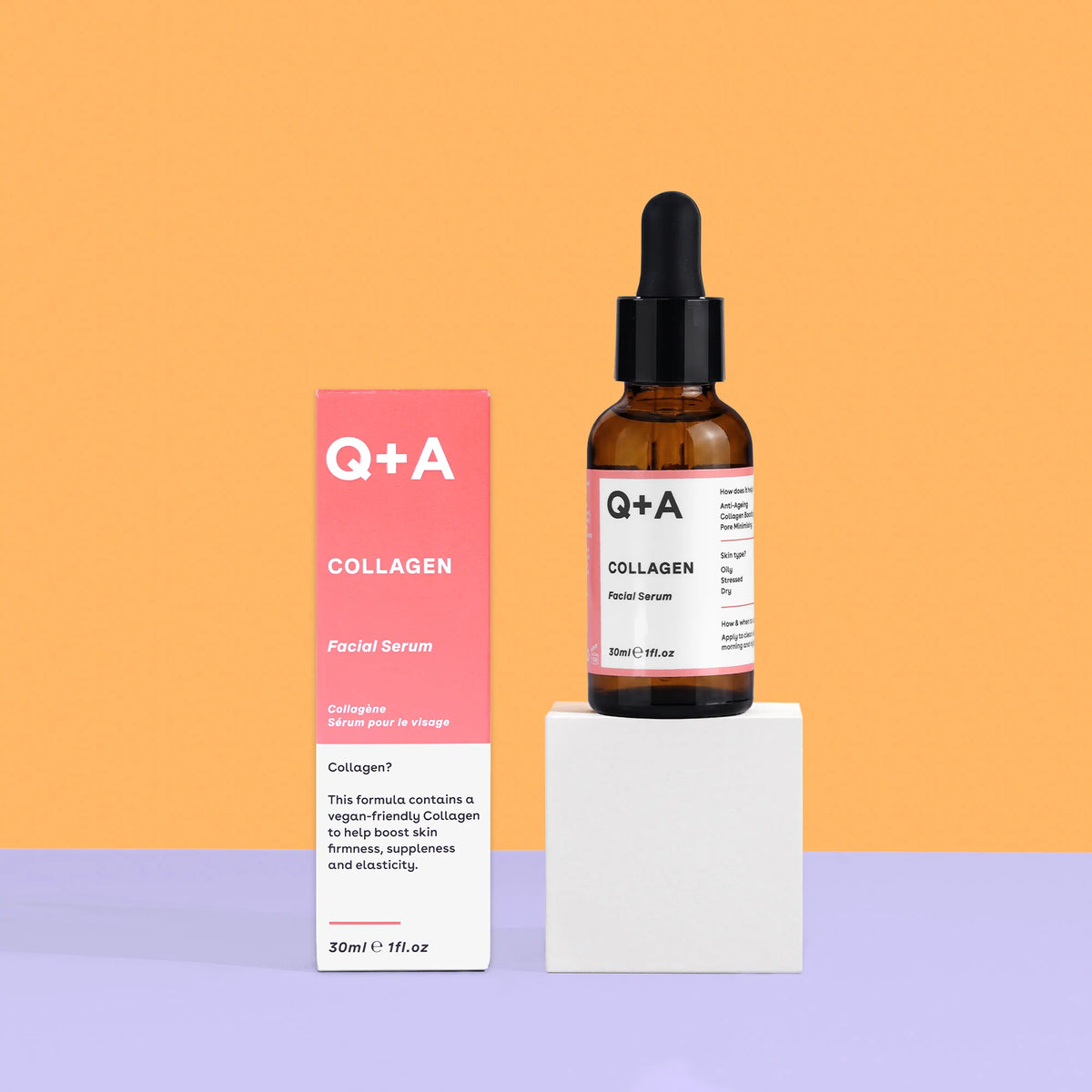 Q+A Collagen Facial Serum 30ml