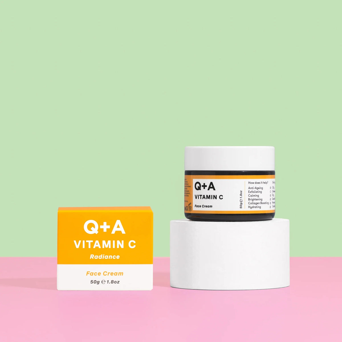 Q+A Vitamin C Radiance Face Cream 50g