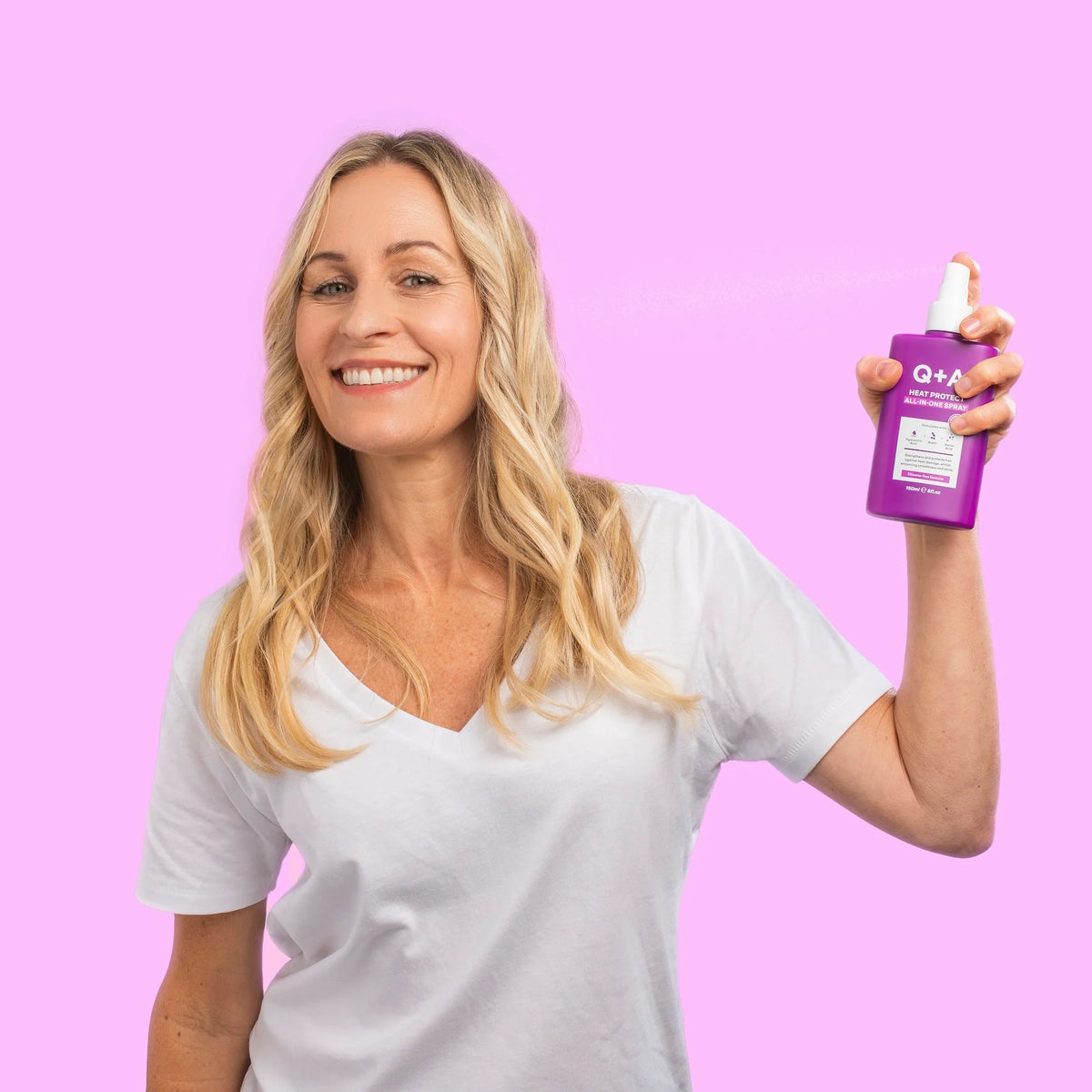 Q+A Heat Protect All-In-One Spray 150ml