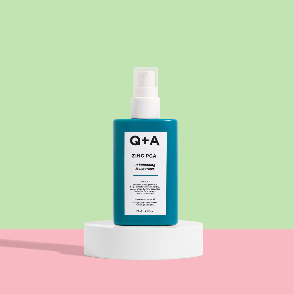 Q+A Zinc PCA Rebalancing Moisturiser 75ml