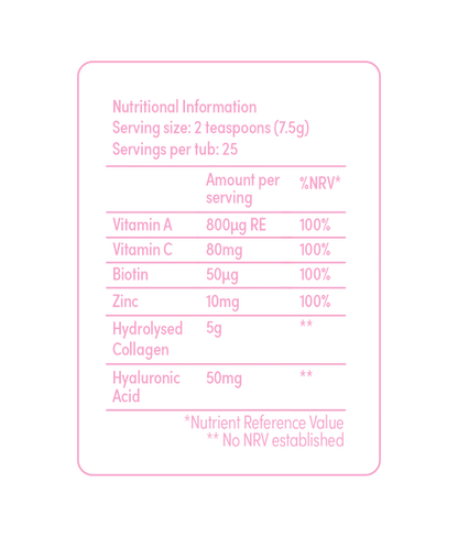 Solv.Beauty Collagen Powder (Mango &amp; Lychee) 188gr