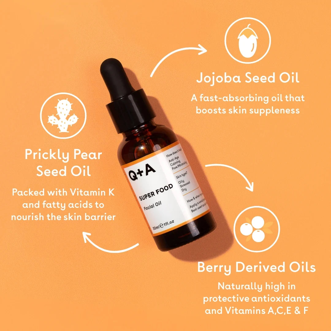 Q+A Super Food Facial Oil 30ml