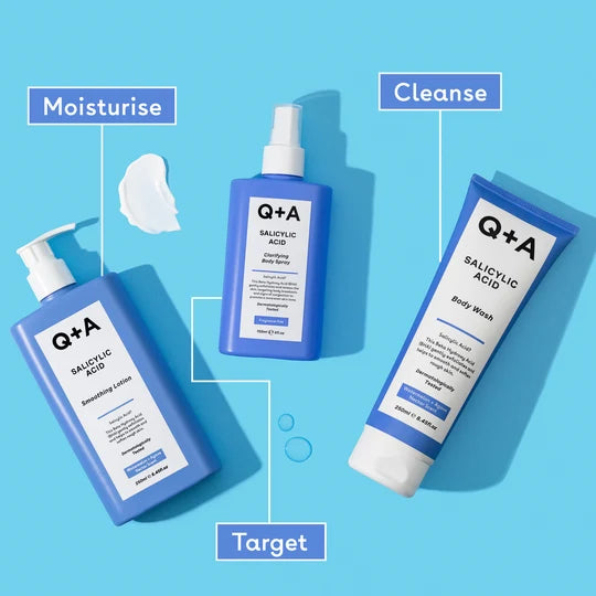 Q+A Salicylic Acid Body Wash 250ml
