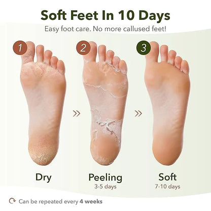 Purederm Shiny &amp; Soft Foot Peeling Mask 1 pair