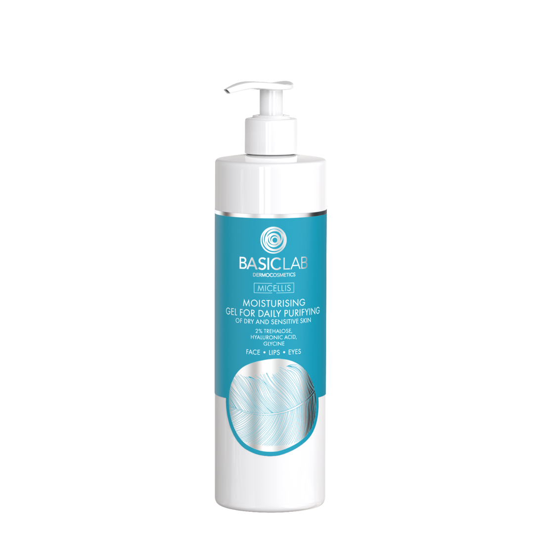BasicLab Moisturizing Cleansing Gel for Dry and Sensitive Skin 300ml