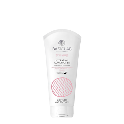BasicLab Moisturizing Conditioner, 2% Glycosaminoglycan Complex, Cationic Hyaluronic Acid, Trehalose, Lightness and Softness