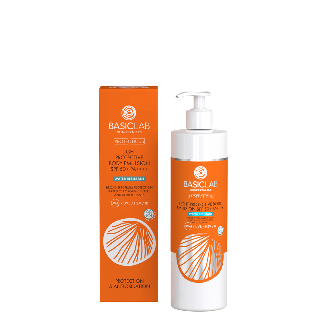 BasicLab Light Protective Body Lotion SPF 50+ PA++++ 100ml
