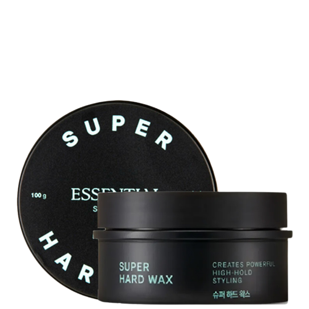 Essential Style Up Hair Hard Wax 110 gr + Brushworks Back Combing Brush