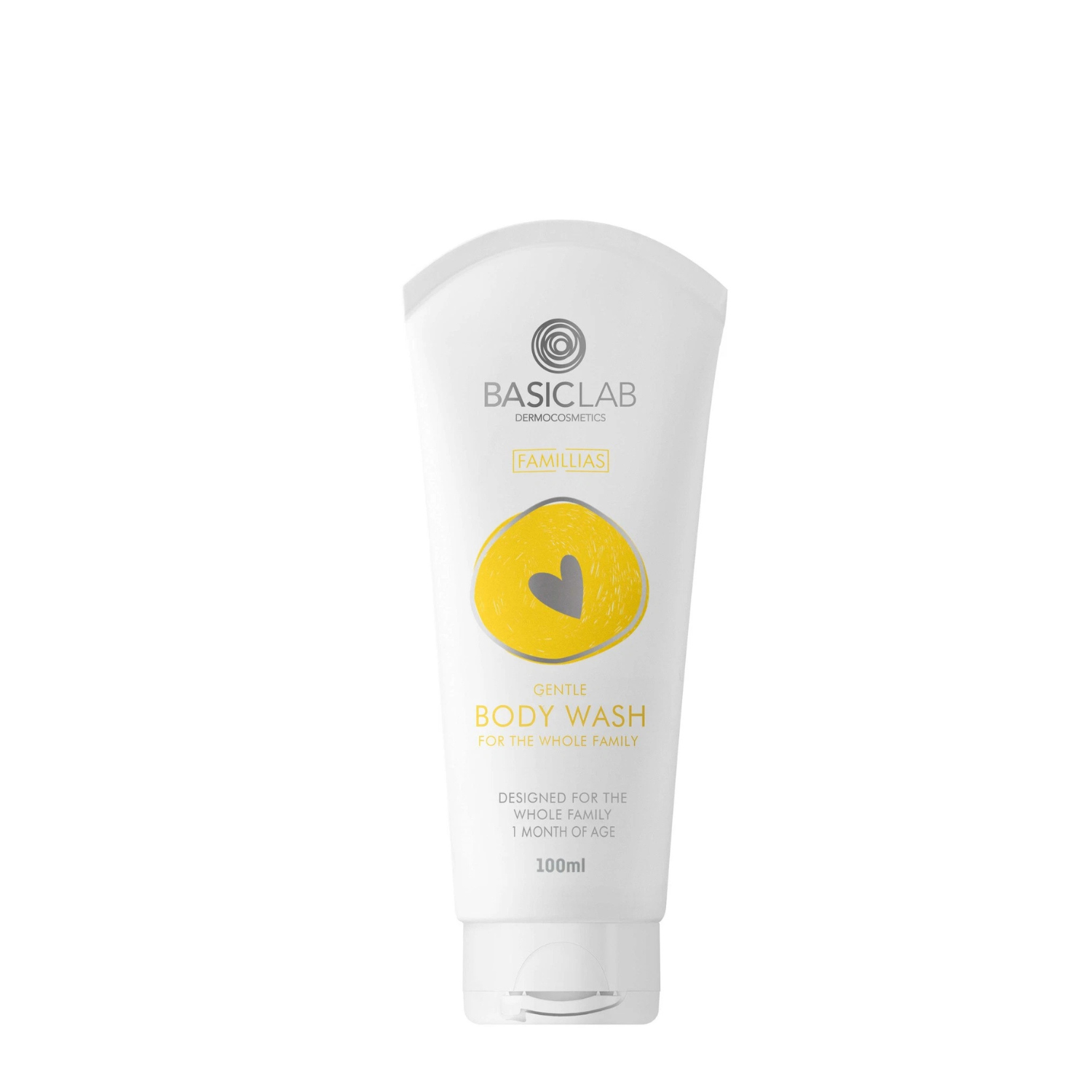BasicLab Gentle Body and Hair Cleansing Gel for the Whole Family 100ml
