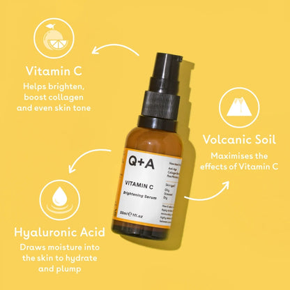 Q+A Vitamin C Brightening Serum 30ml
