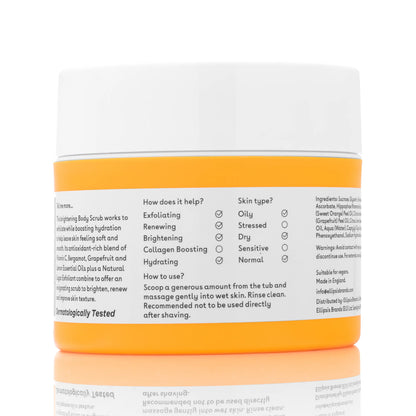 Q+A Vitamin C Body Scrub 200ml